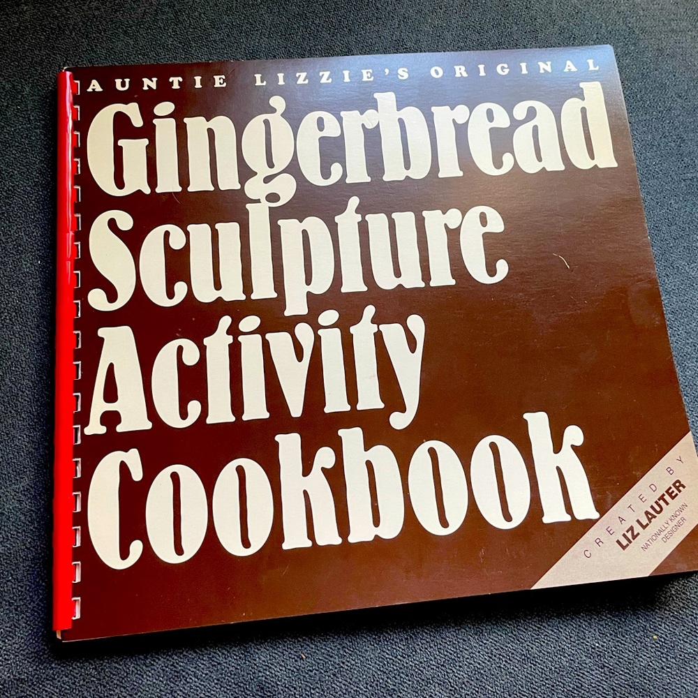 Aunt Lizzie’s Gingerbread sculpture activity book